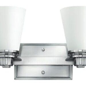 Hinkley 5552CM-CL Contemporary Modern Two Light Bath from Avon collection